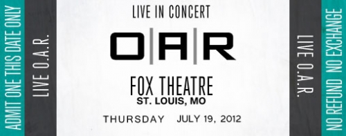 07/19/12 Fox Theatre