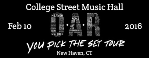 02/10/16 College Street Music Hall